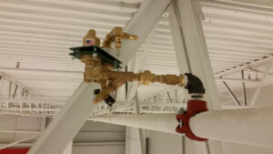 installed ECS nitrogen inerting vent on wet system